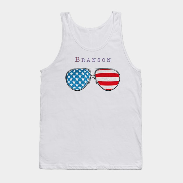 USA GLASSES SIR RICHARD BRANSON Tank Top by SAMELVES